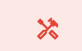 Hammer and screwdriver